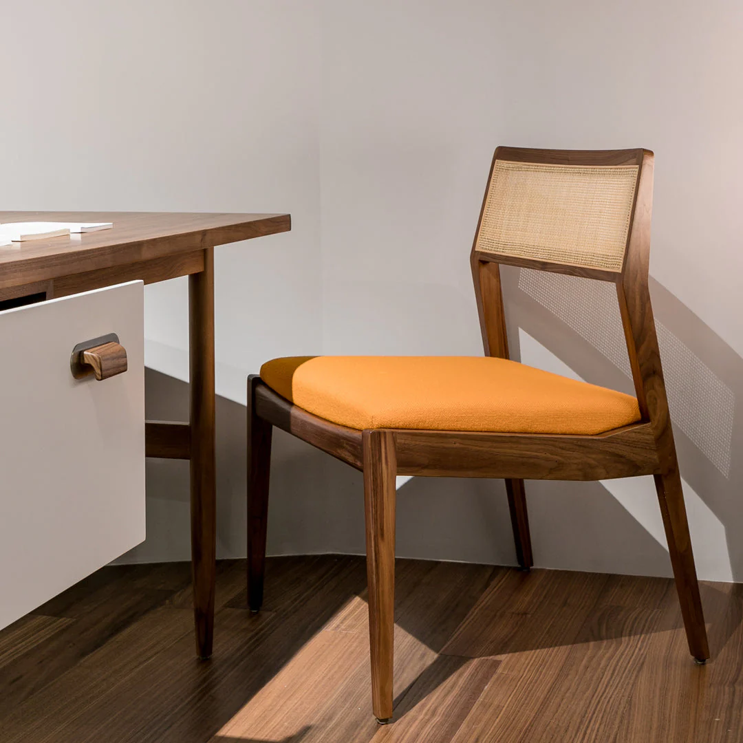 Risom C141 Chair (1955) - Seat Upholstered - Image 5