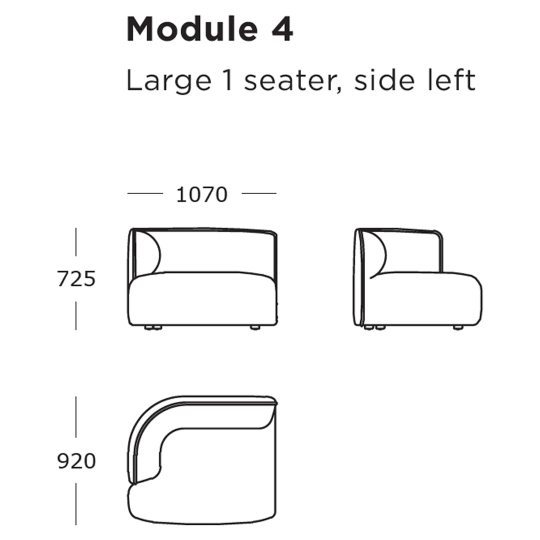 Panorama Lounge Modular Sofa (Modules 1-8) - Image 9