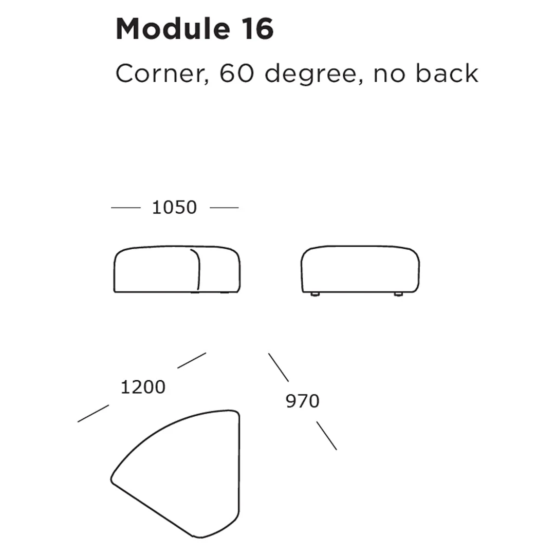 Panorama Lounge Modular Sofa (Modules 16-20) - Image 2