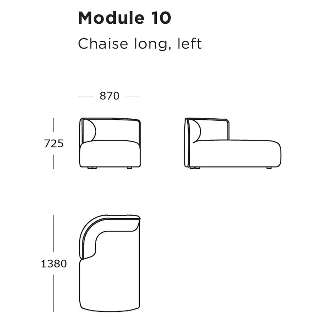 Panorama Lounge Modular Sofa (Modules 9-13) - Image 3