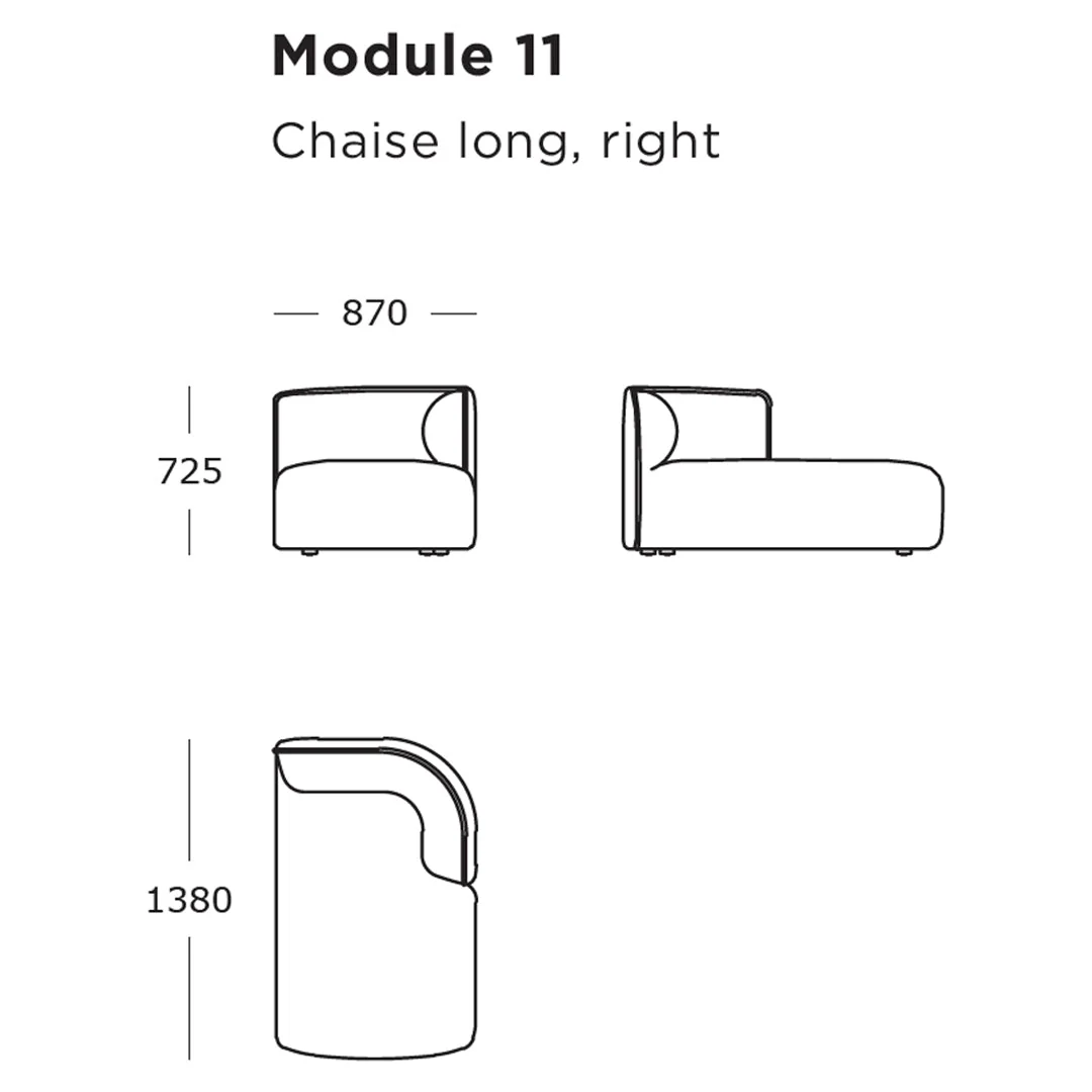 Panorama Lounge Modular Sofa (Modules 9-13) - Image 4