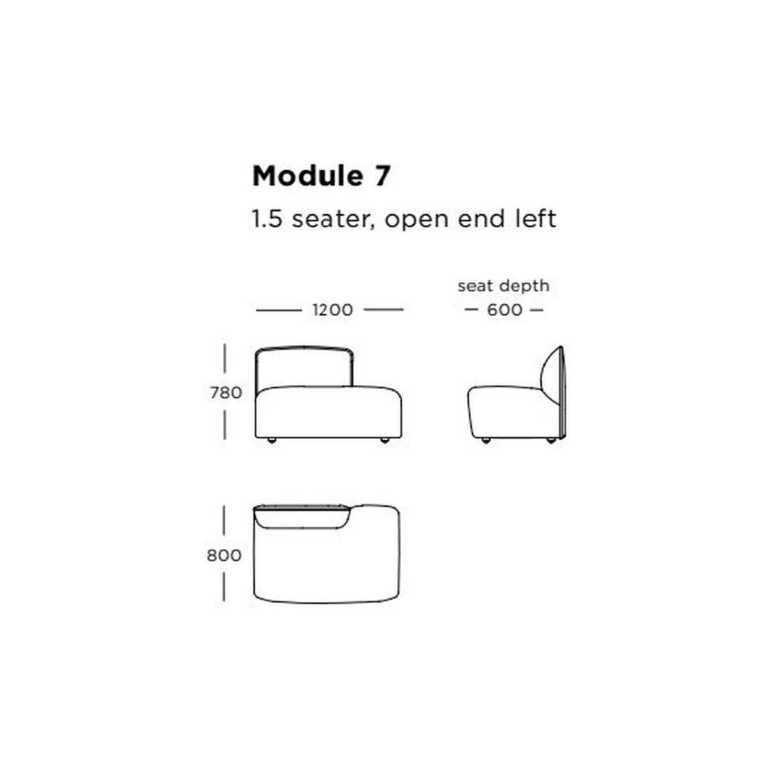 Panorama Studio Modular Sofa (Modules 1-8) - Image 10
