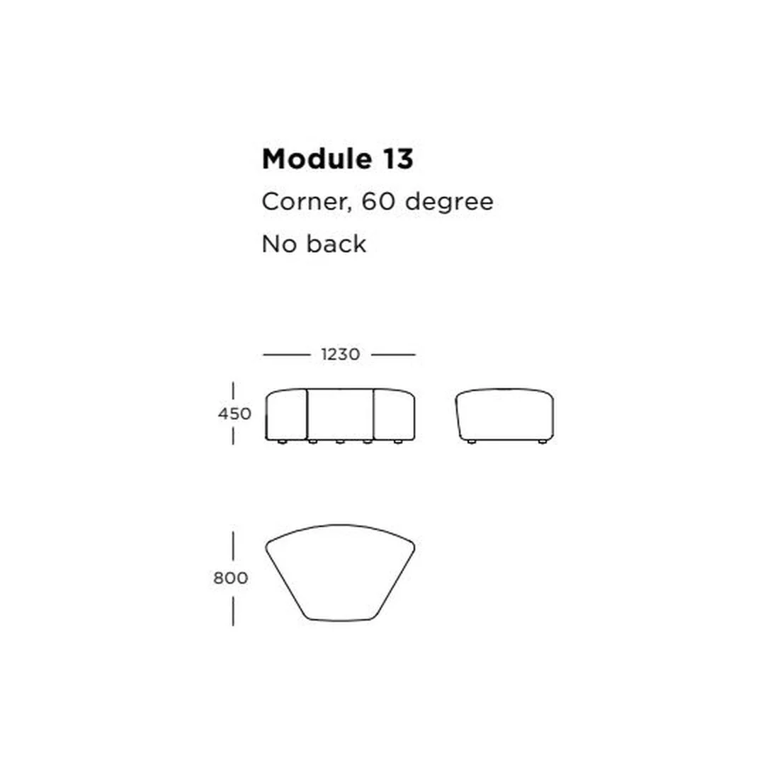 Panorama Studio Modular Sofa (Modules 9-16) - Image 8