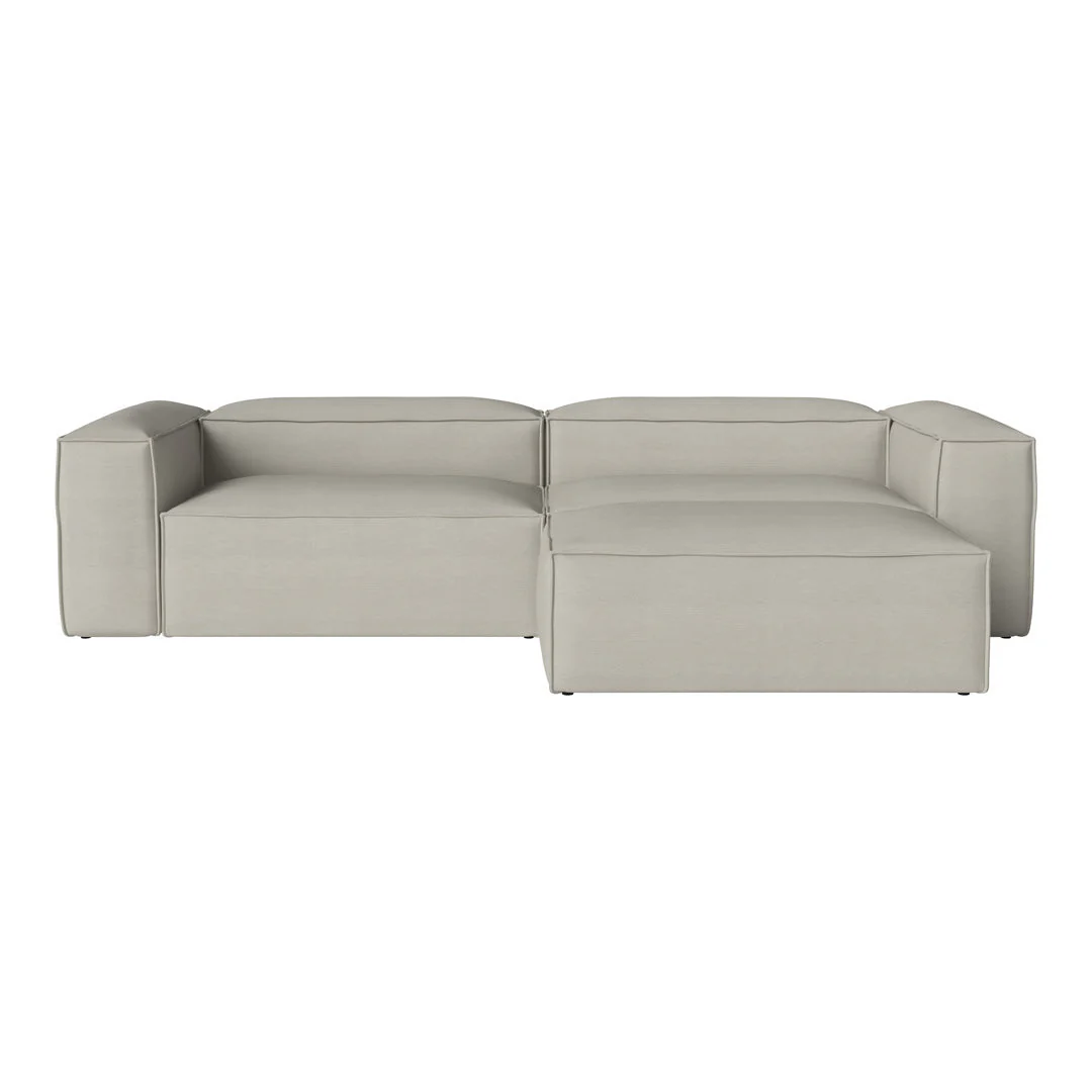 Cosima 2-Seater Sofa - Large w/ Pouf - Image 8
