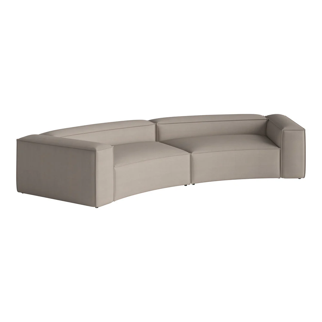 Cosima Curved 2-Seater Sofa - Image 28