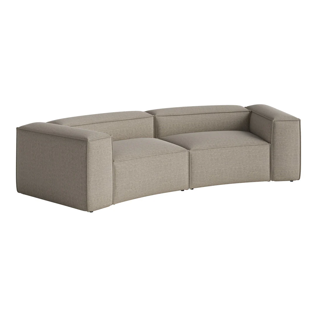 Cosima Curved 2-Seater Sofa - Image 7