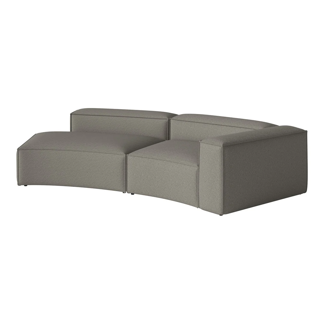 Cosima Curved 2-Seater Sofa w/ Open End - Image 19