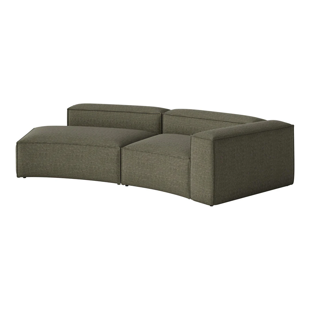Cosima Curved 2-Seater Sofa w/ Open End - Image 22