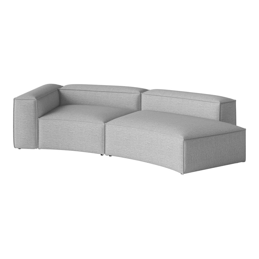 Cosima Curved 2-Seater Sofa w/ Open End - Image 26