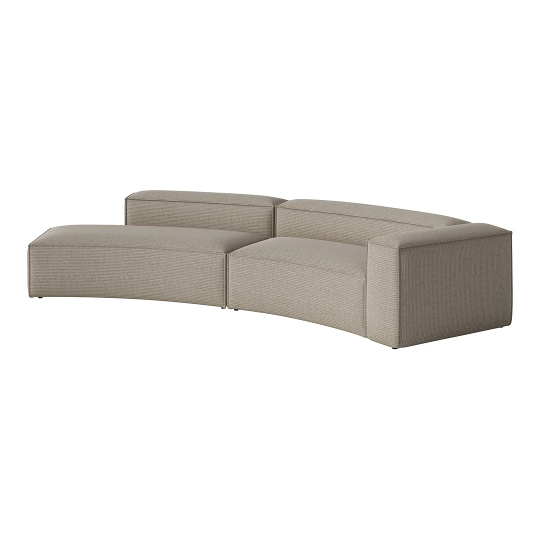 Cosima Curved 2-Seater Sofa w/ Open End - Image 35