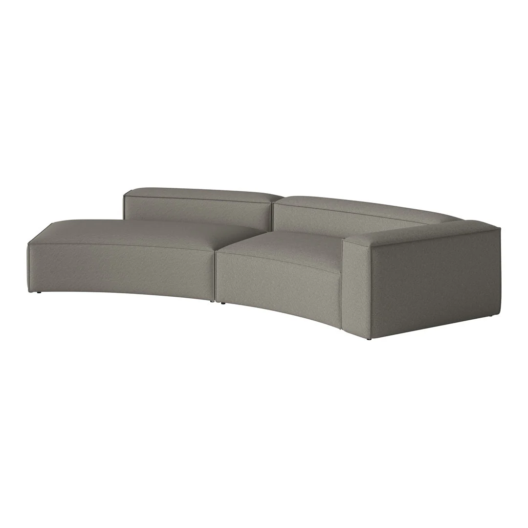 Cosima Curved 2-Seater Sofa w/ Open End - Image 43