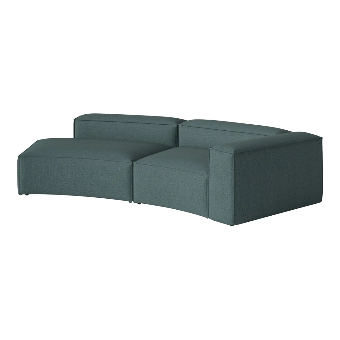 Cosima Curved 2-Seater Sofa w/ Open End - Image 69