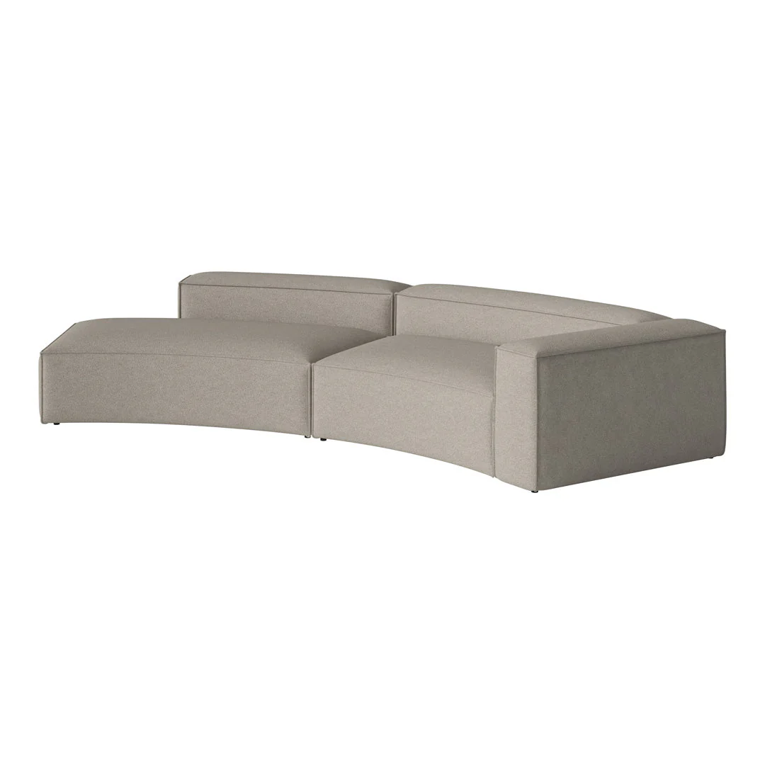 Cosima Curved 2-Seater Sofa w/ Open End - Image 94