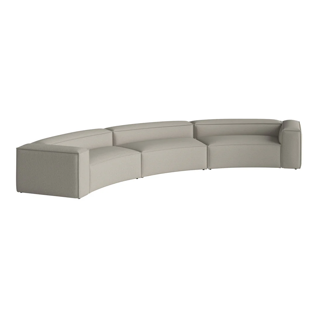 Cosima Curved 3-Seater Sofa - Image 11