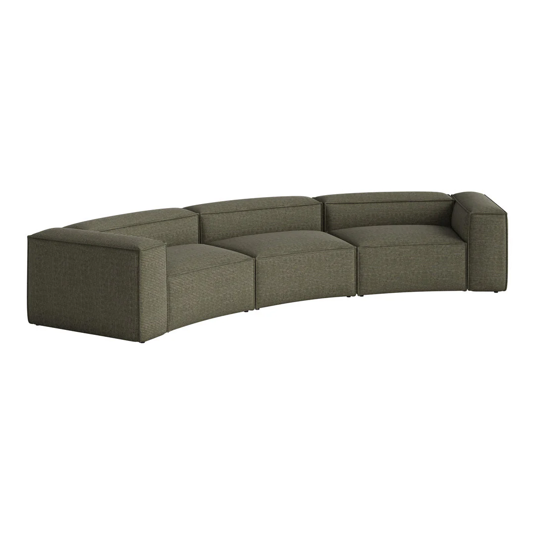 Cosima Curved 3-Seater Sofa - Image 14