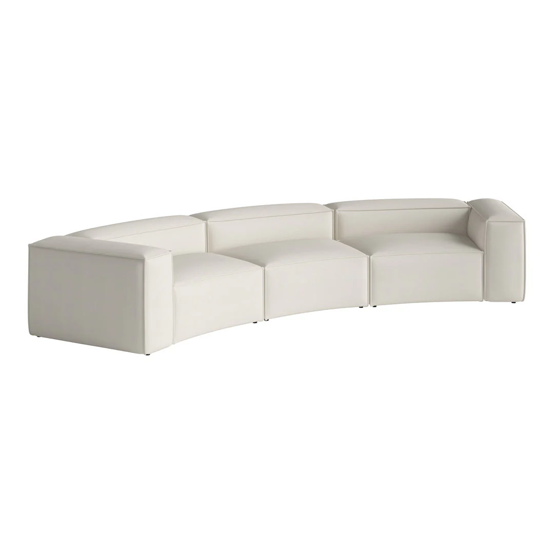 Cosima Curved 3-Seater Sofa - Image 16