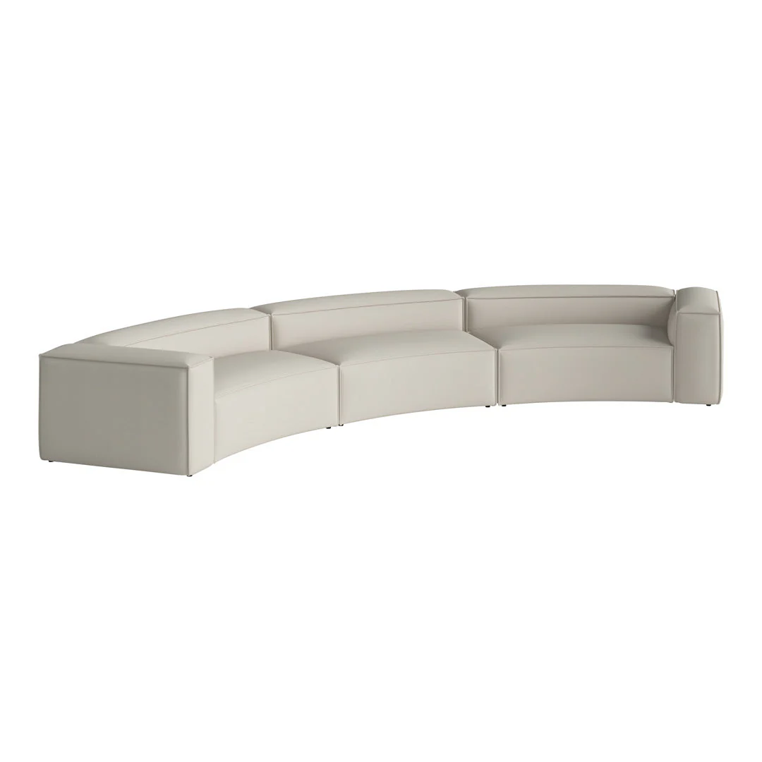 Cosima Curved 3-Seater Sofa - Image 17