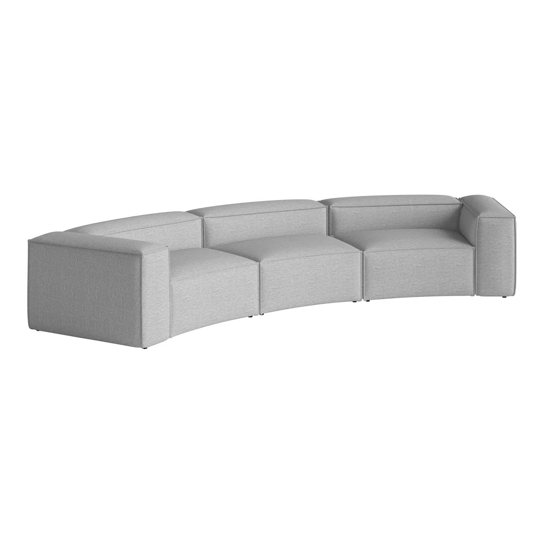 Cosima Curved 3-Seater Sofa - Image 18