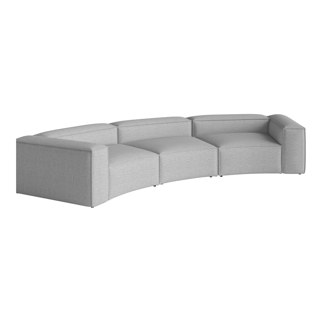 Cosima Curved 3-Seater Sofa - Image 25