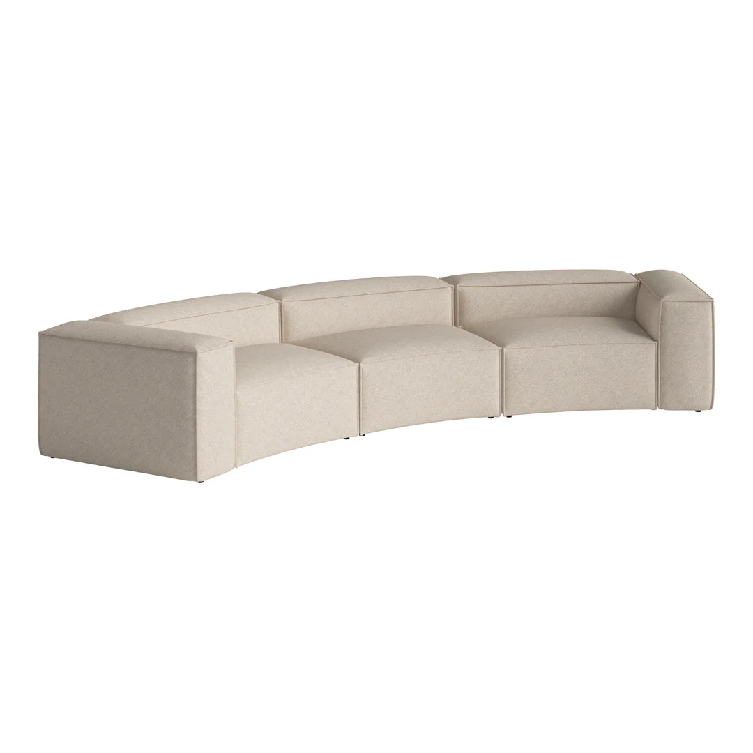 Cosima Curved 3-Seater Sofa - Image 34