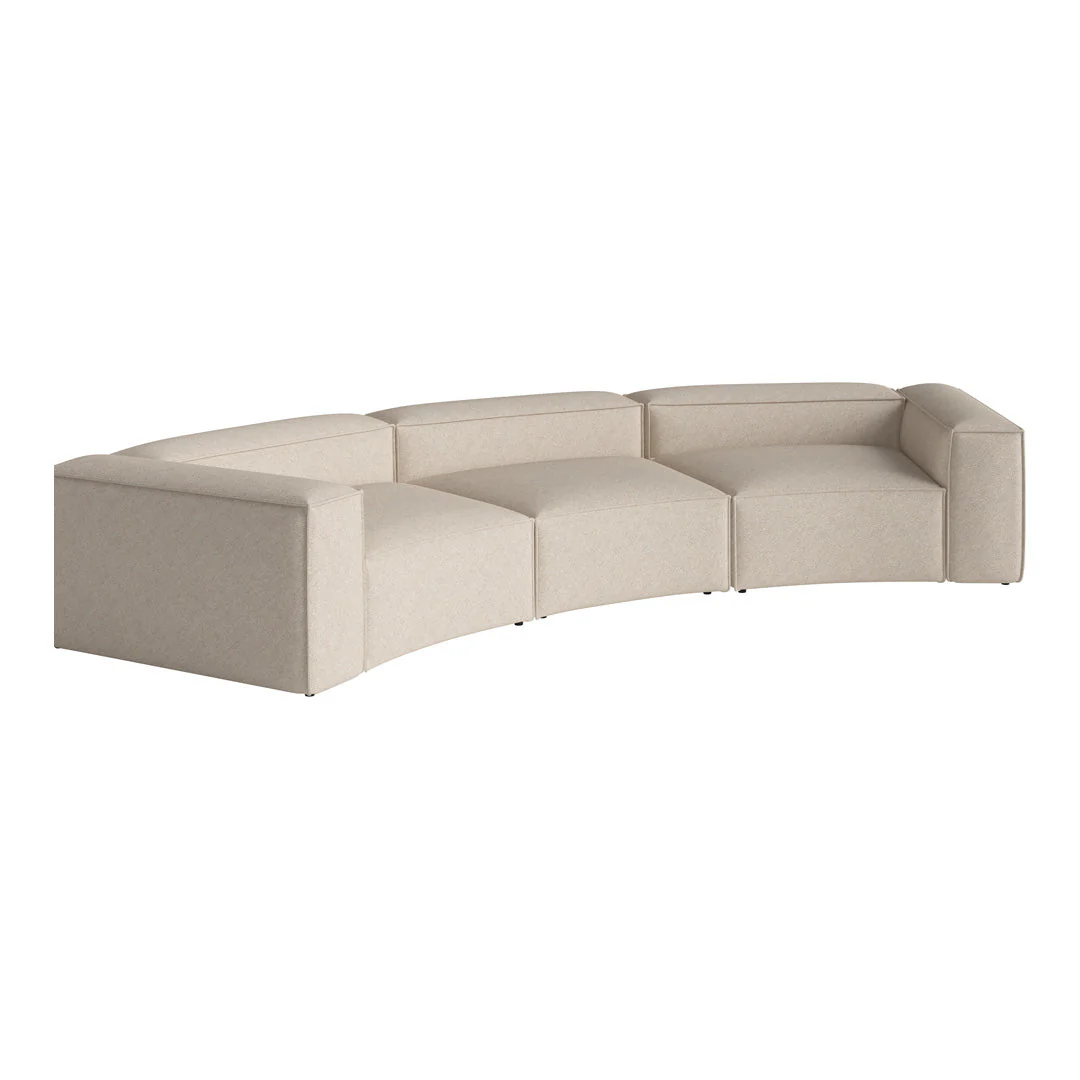 Cosima Curved 3-Seater Sofa - Image 35