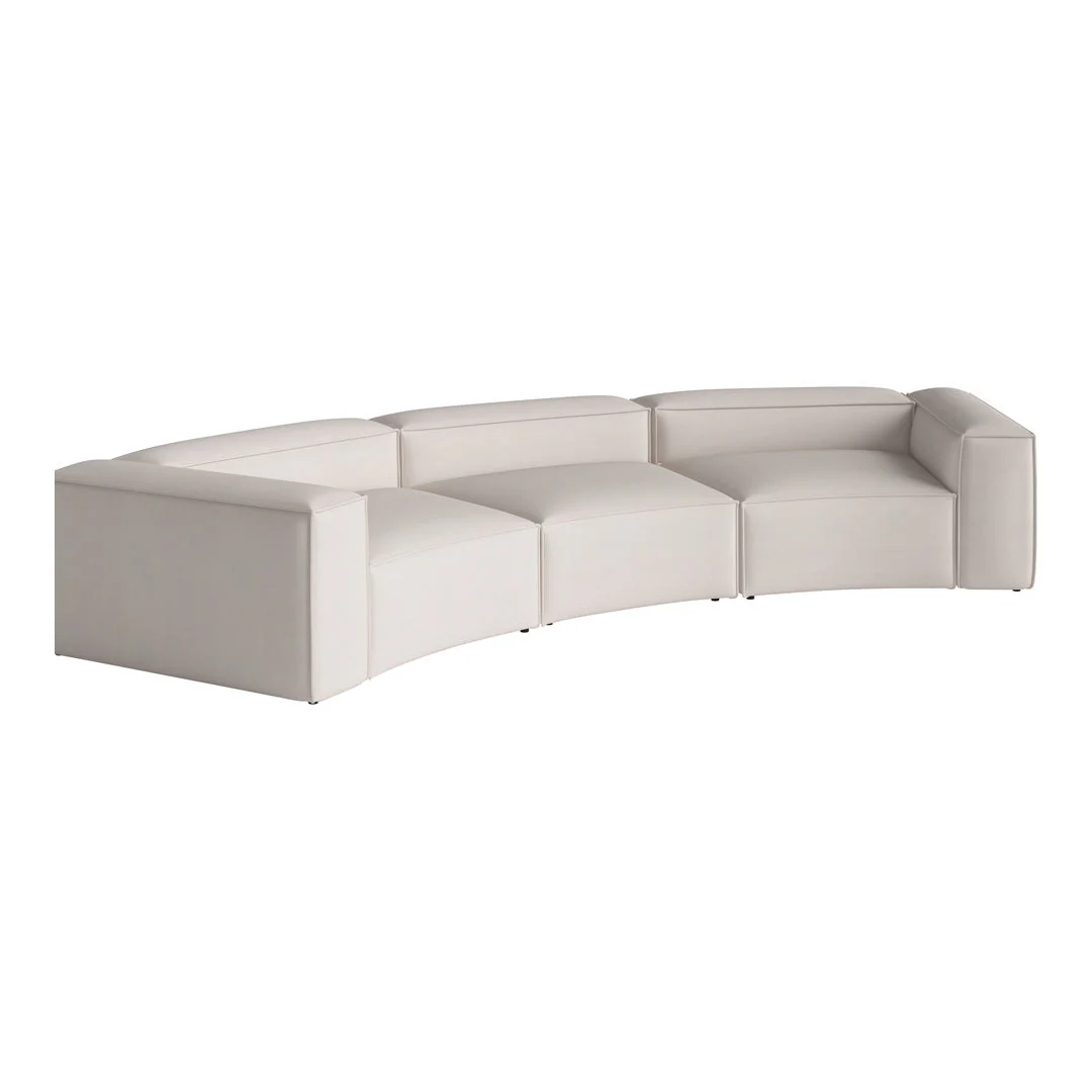 Cosima Curved 3-Seater Sofa - Image 43