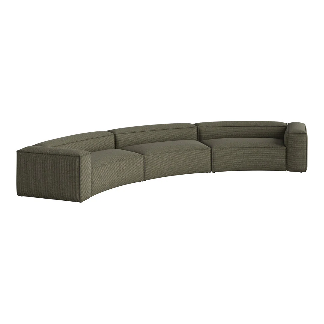 Cosima Curved 3-Seater Sofa - Image 44