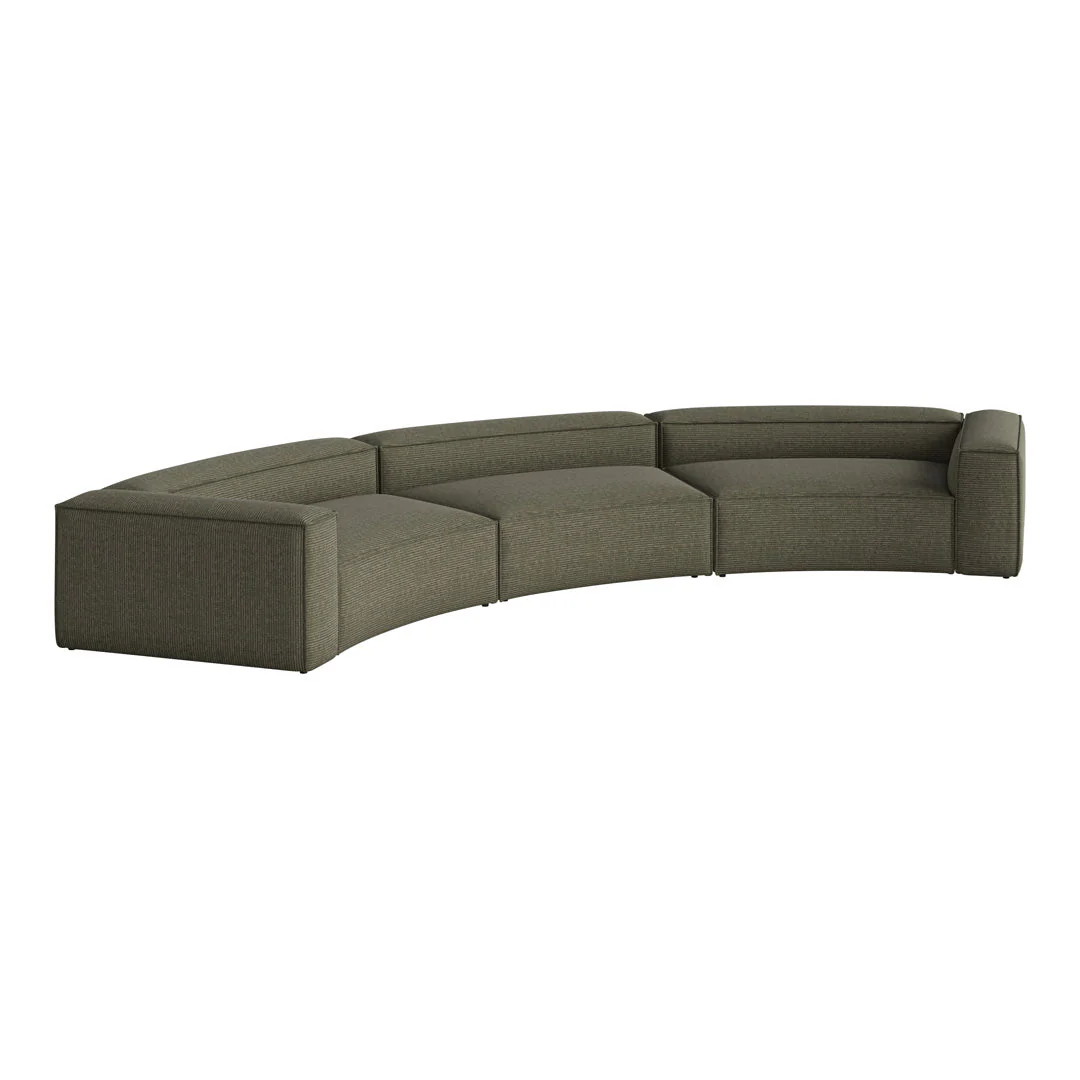 Cosima Curved 3-Seater Sofa - Image 45