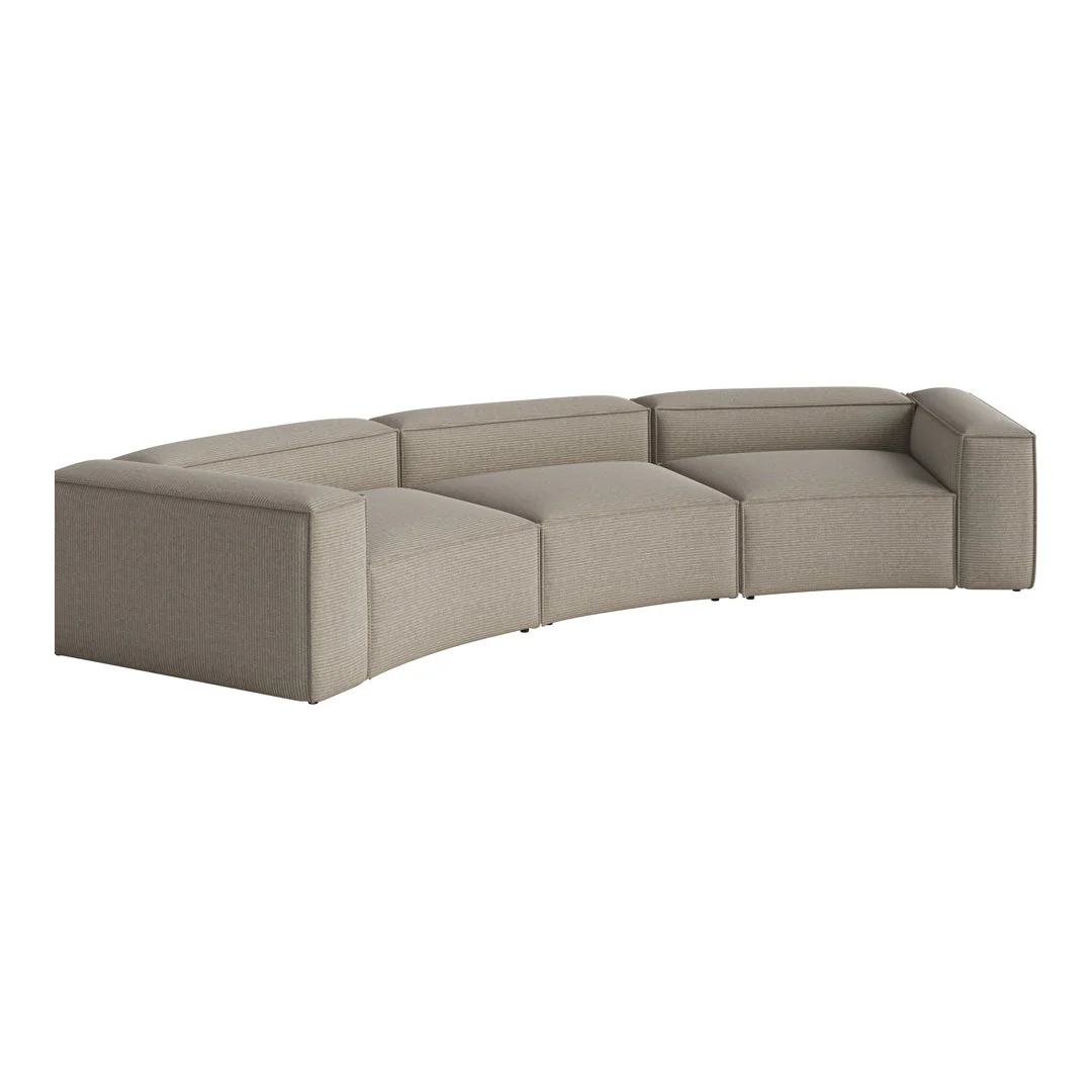 Cosima Curved 3-Seater Sofa - Image 47