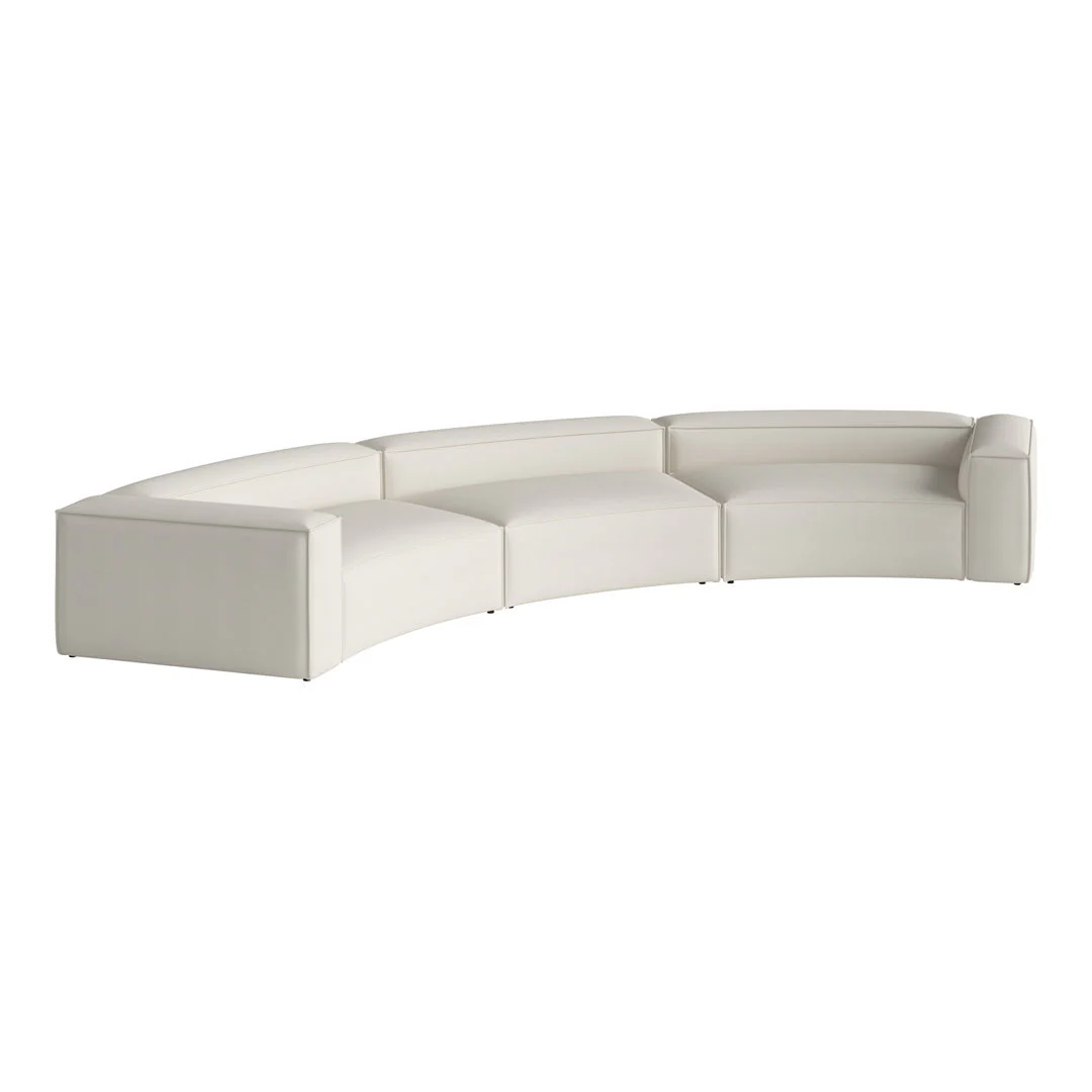 Cosima Curved 3-Seater Sofa - Image 49