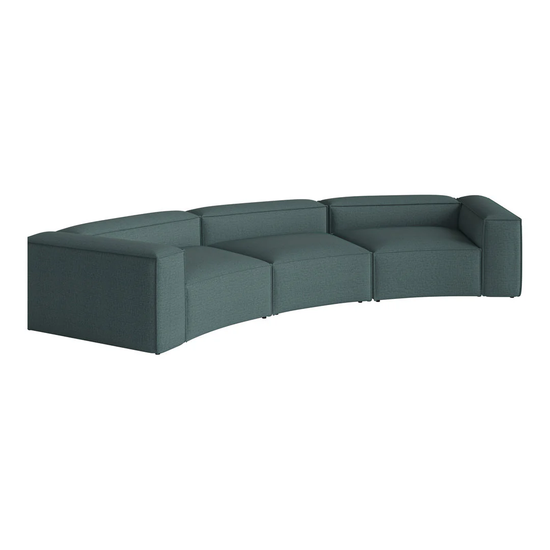 Cosima Curved 3-Seater Sofa - Image 55