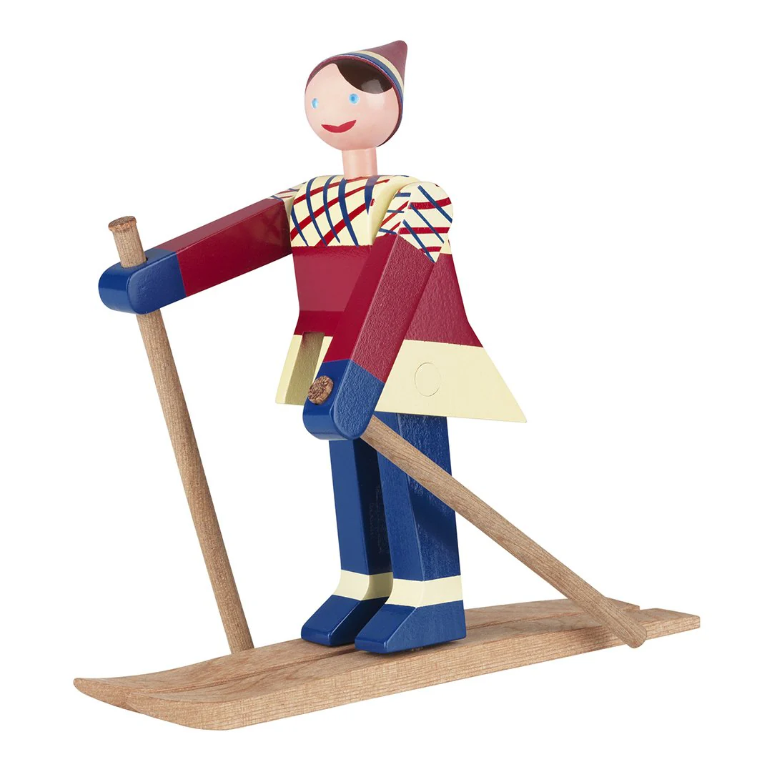 The Skier Girl Figurine - Image 2
