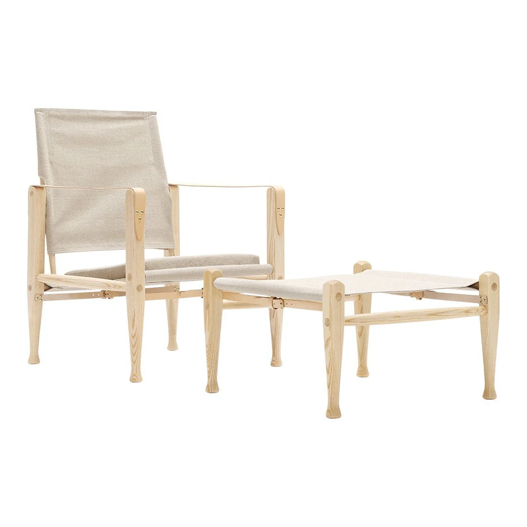 KK97170 Kaare Klint Safari Chair Footrest - Image 7