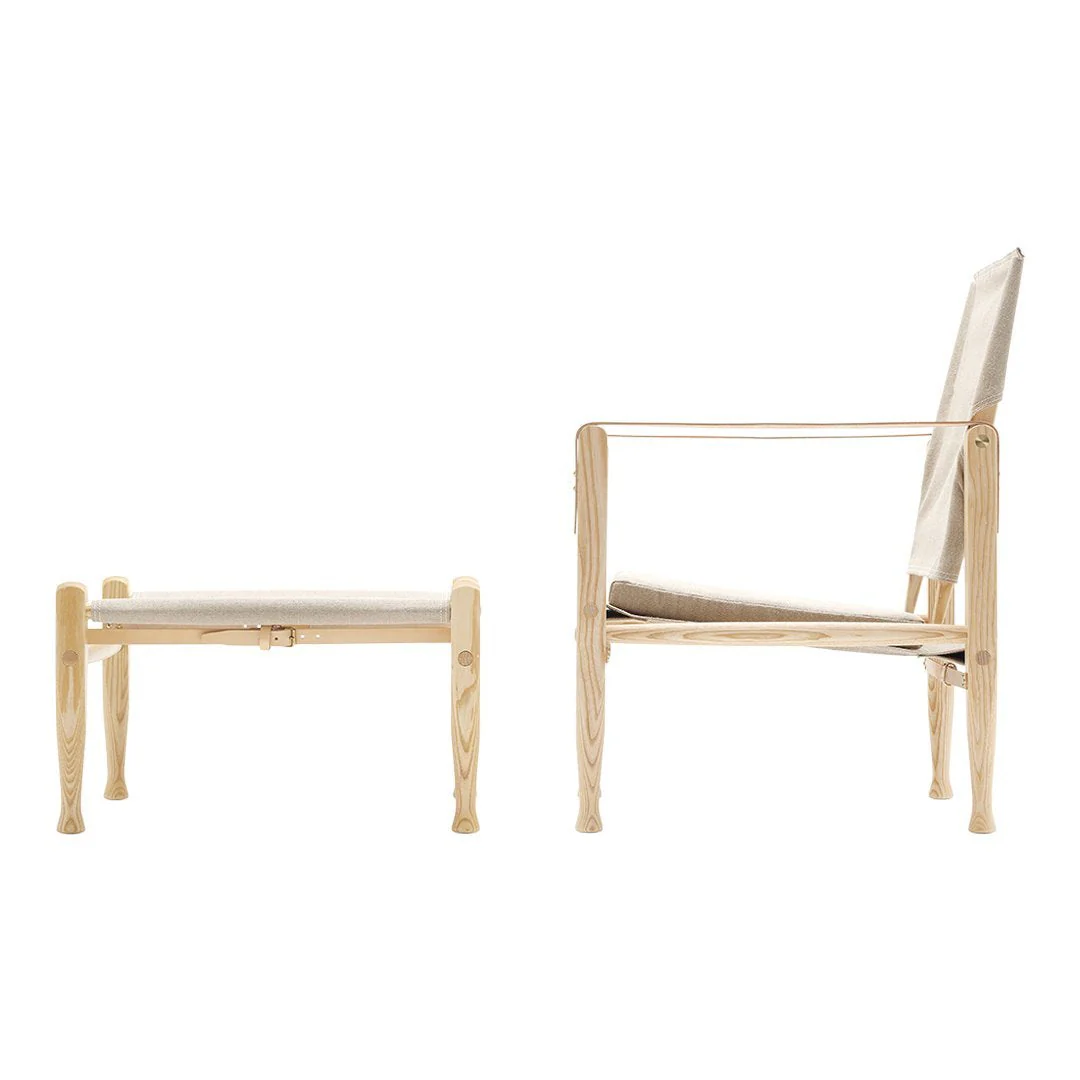 KK97170 Kaare Klint Safari Chair Footrest - Image 8