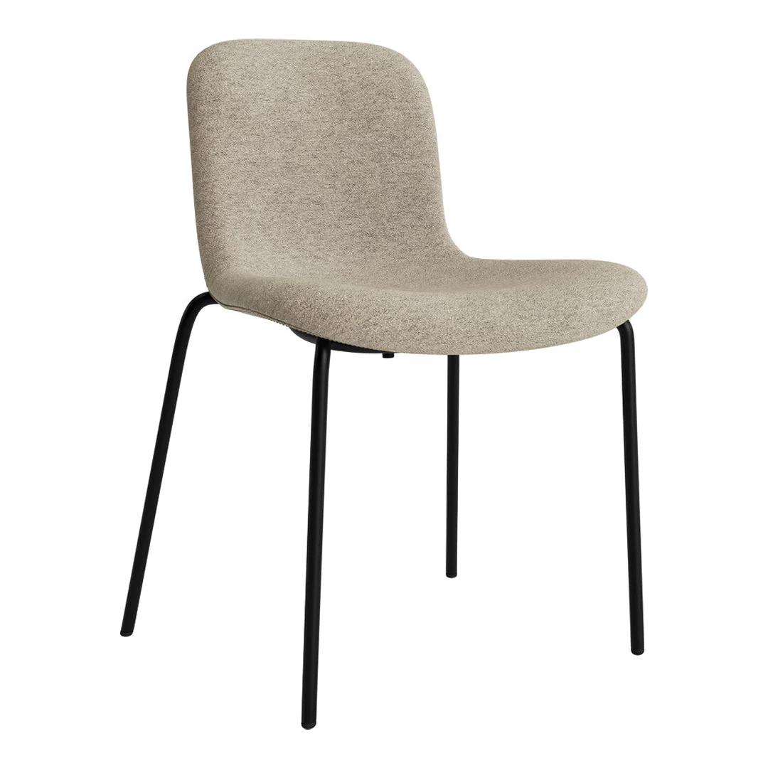 Langue Dining Chair - Steel - Soft Upholstered - Image 12