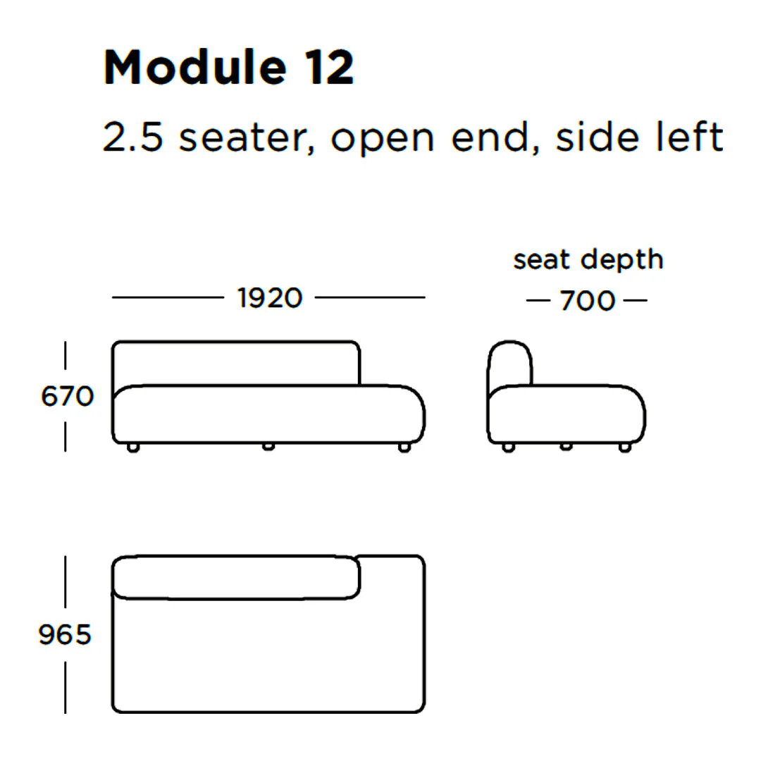 Boketto Modular Sofa (Modules 9-16) - Image 21
