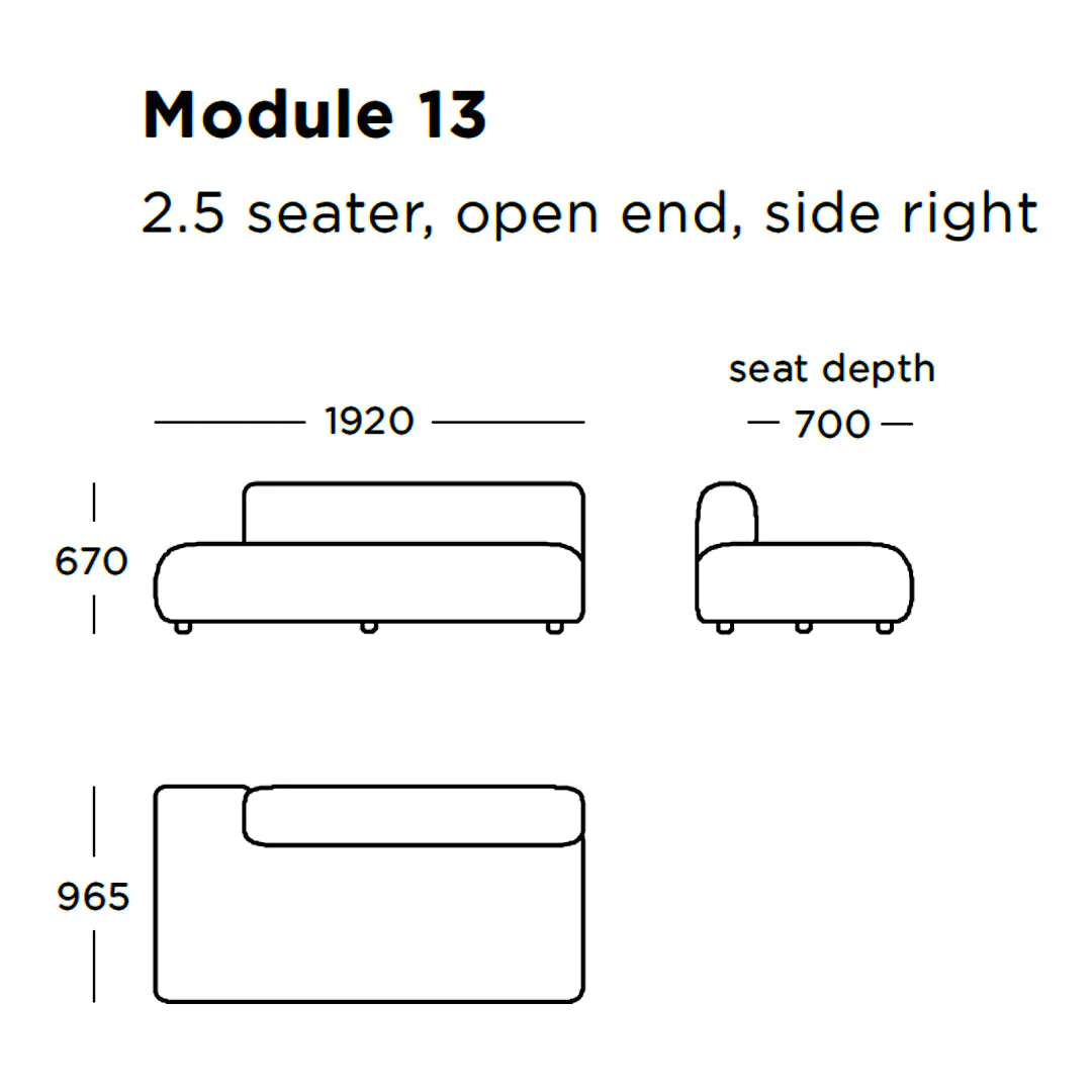 Boketto Modular Sofa (Modules 9-16) - Image 22