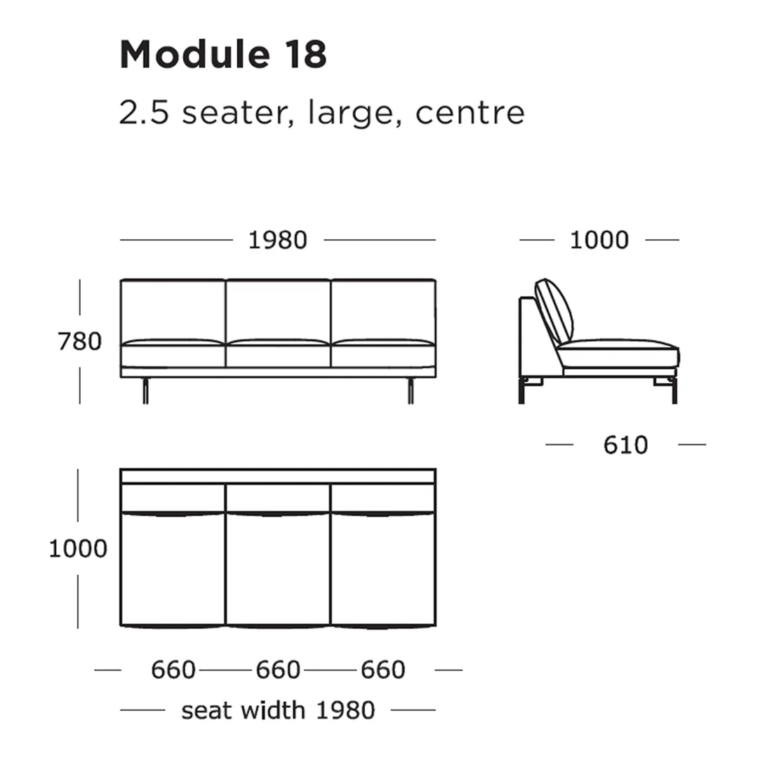 Edge V1 Modular Sofa (Modules 17-24) - Image 12