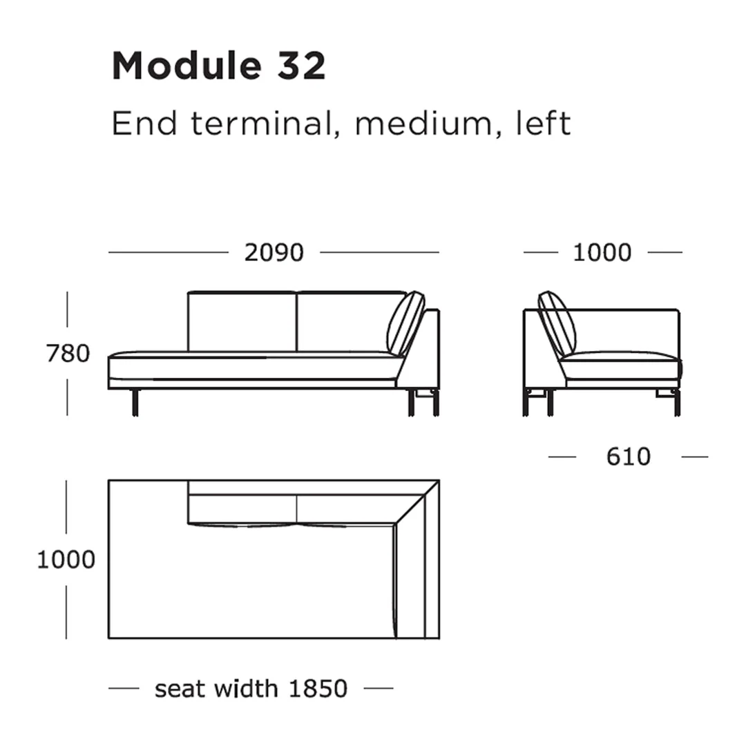 Edge V1 Modular Sofa (Modules 25-32) - Image 18