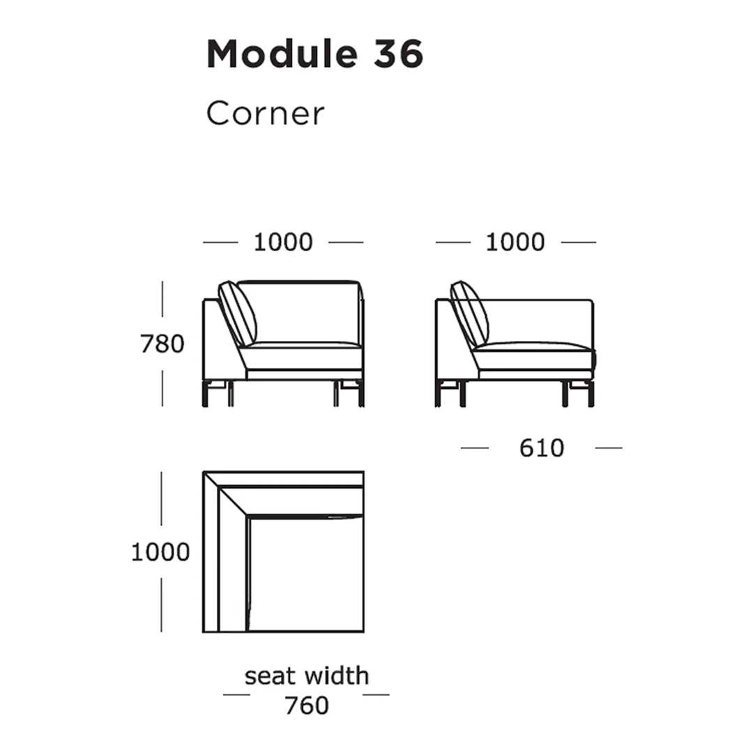 Edge V1 Modular Sofa (Modules 33-38) - Image 22