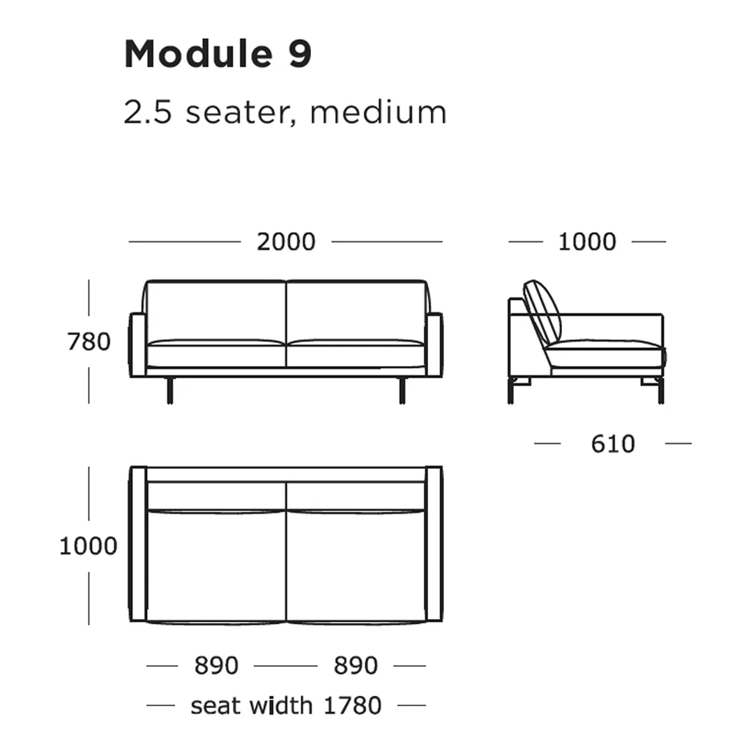 Edge V1 Modular Sofa (Modules 9-16) - Image 11
