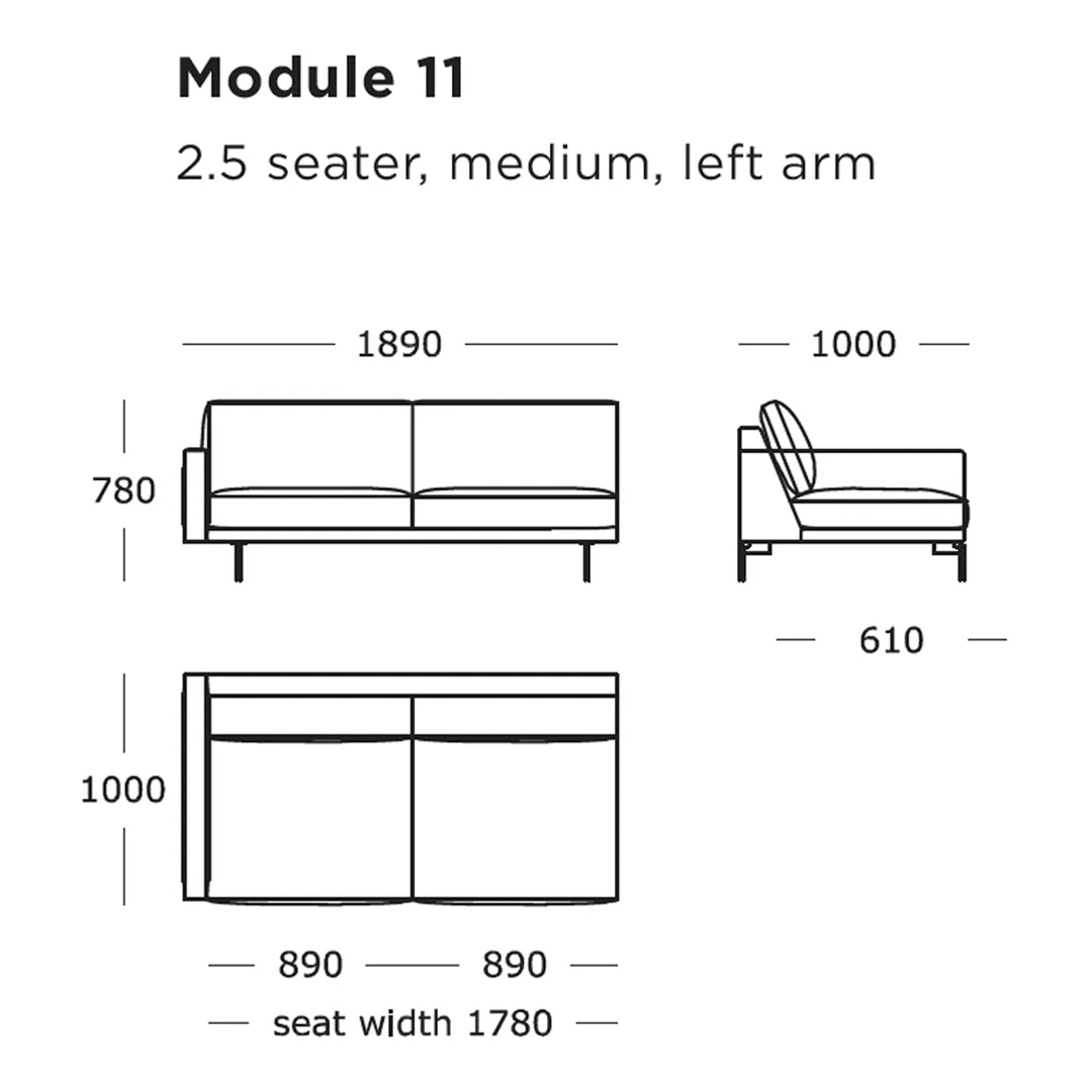 Edge V1 Modular Sofa (Modules 9-16) - Image 13