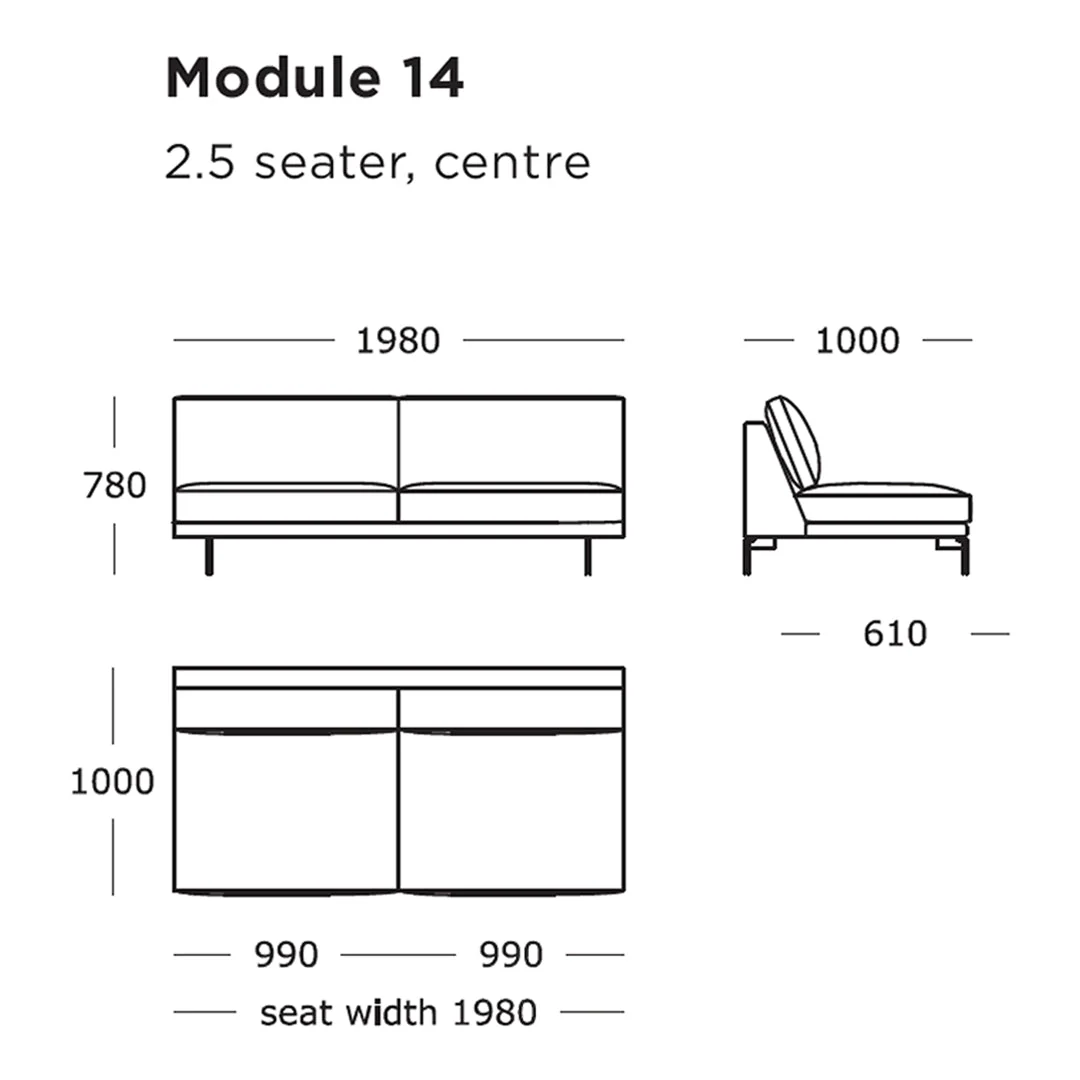 Edge V1 Modular Sofa (Modules 9-16) - Image 16