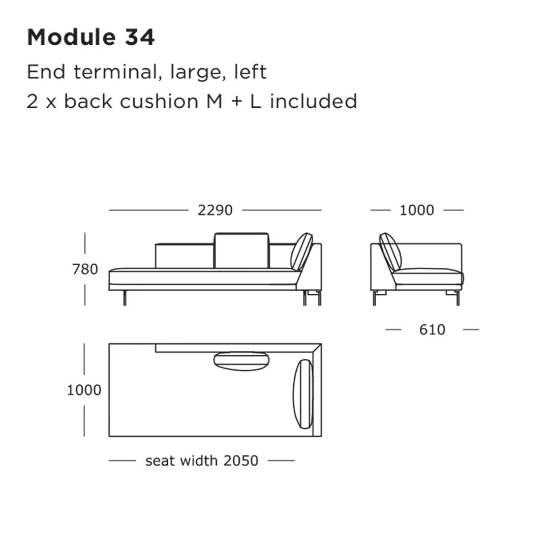 Edge V2  Pre-configured Sofa - Setup 1 - Image 28