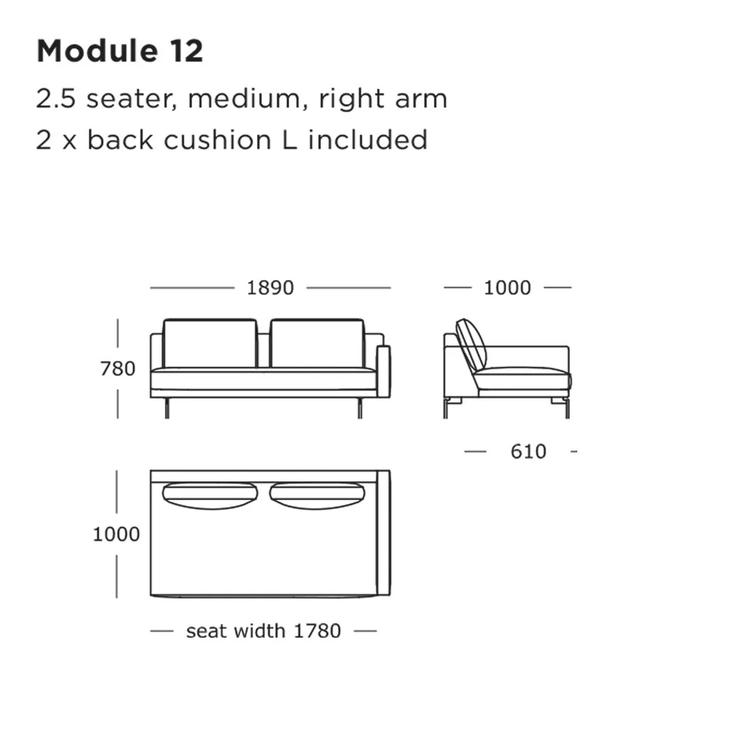 Edge V2  Pre-configured Sofa - Setup 1 - Image 29