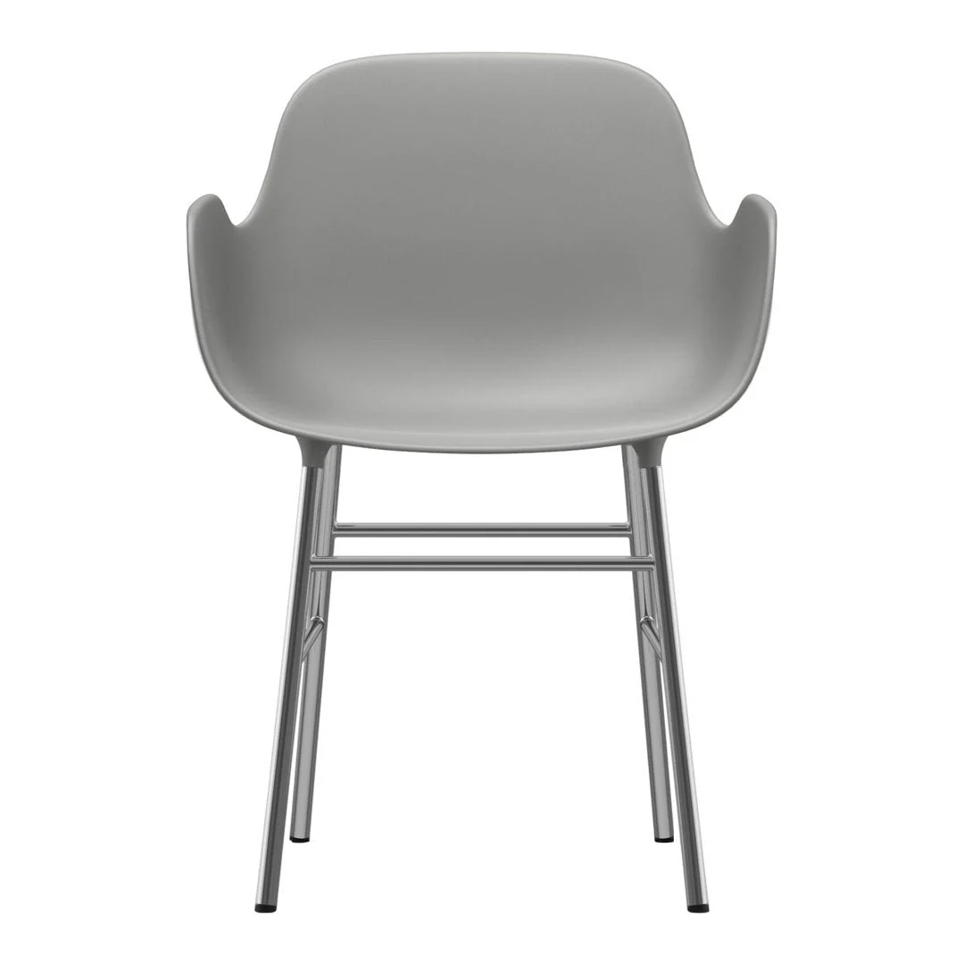 Form Armchair - Metal Legs - Image 11