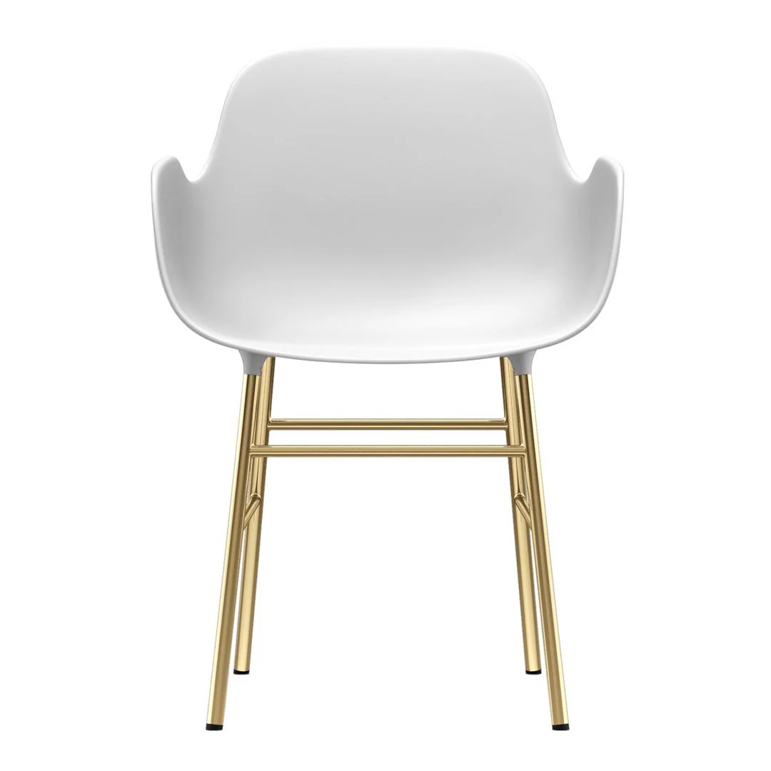 Form Armchair - Metal Legs - Image 12