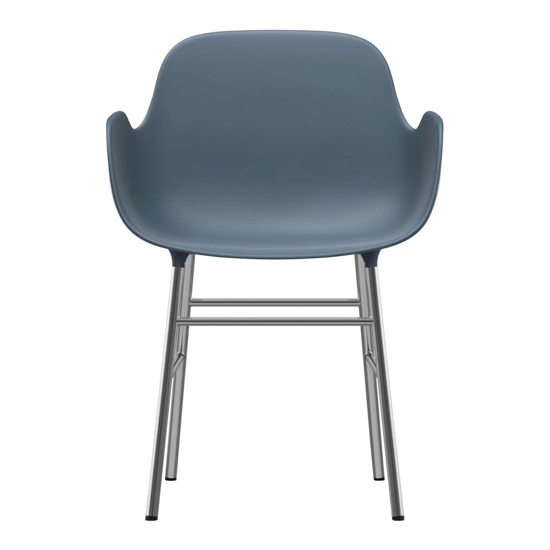 Form Armchair - Metal Legs - Image 13