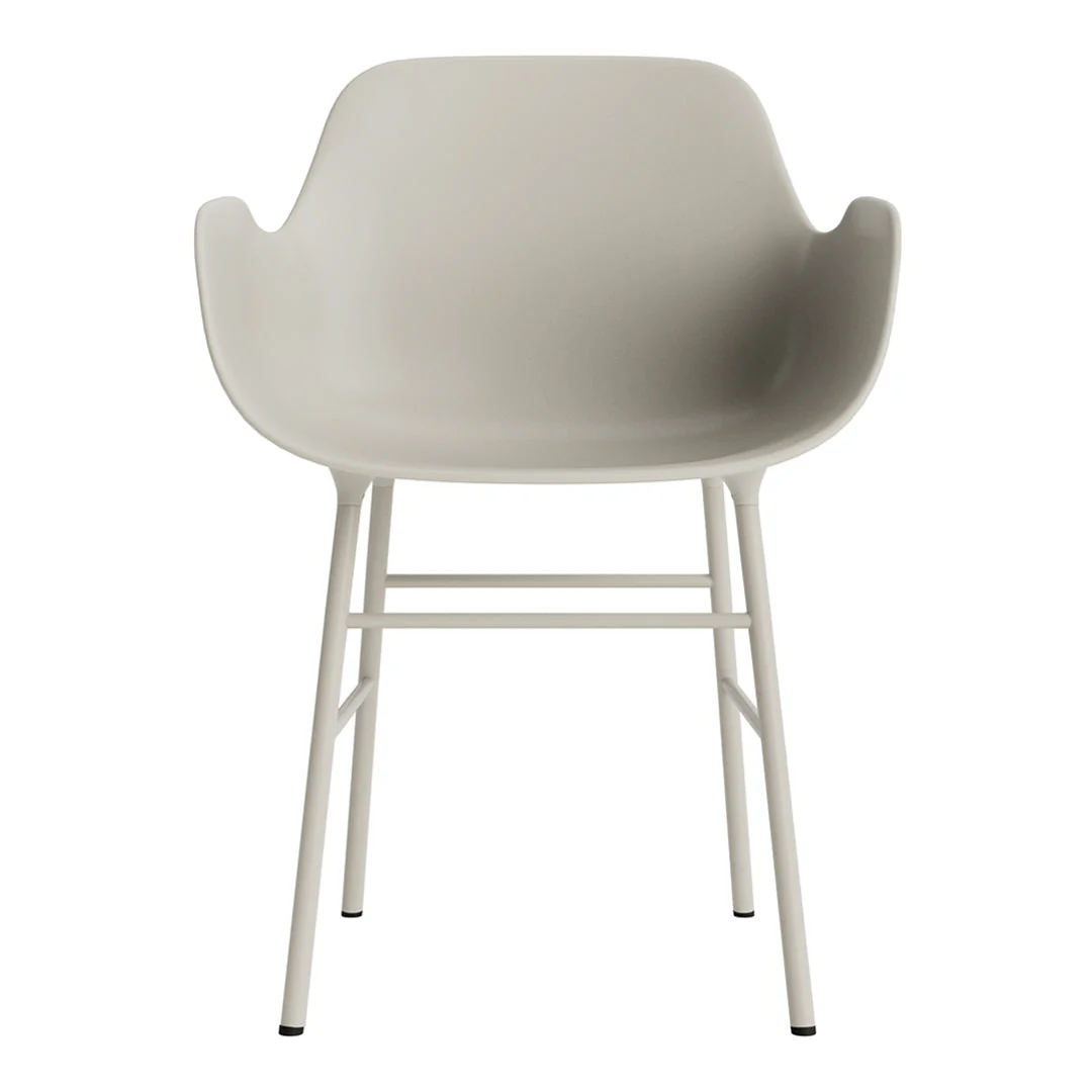 Form Armchair - Metal Legs - Image 17