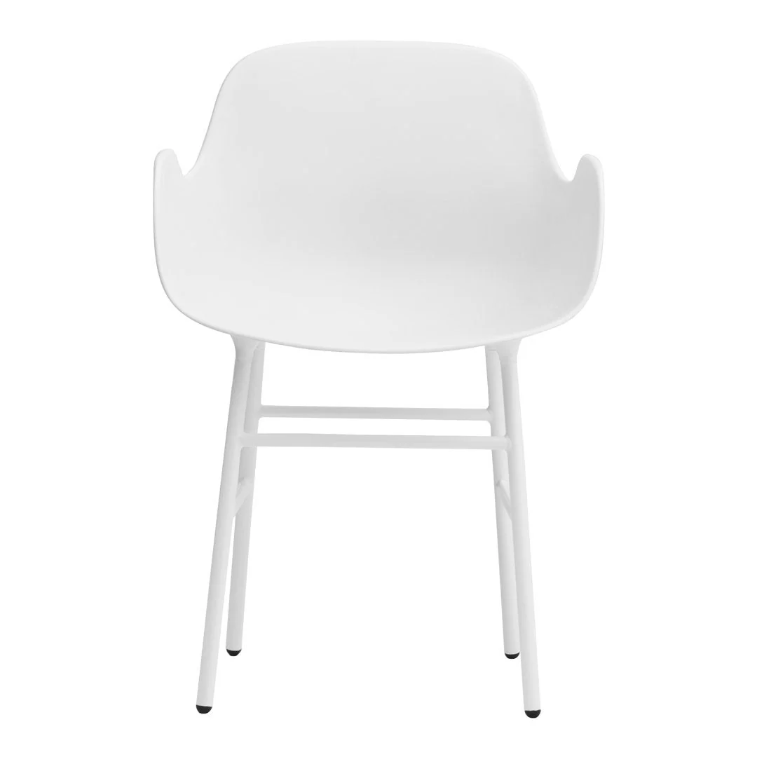 Form Armchair - Metal Legs - Image 2